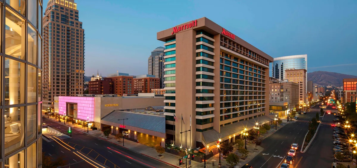 External view of the Salt Lake Marriott Downtown at City Creek