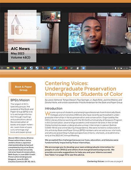 AIC News March 2022 cover